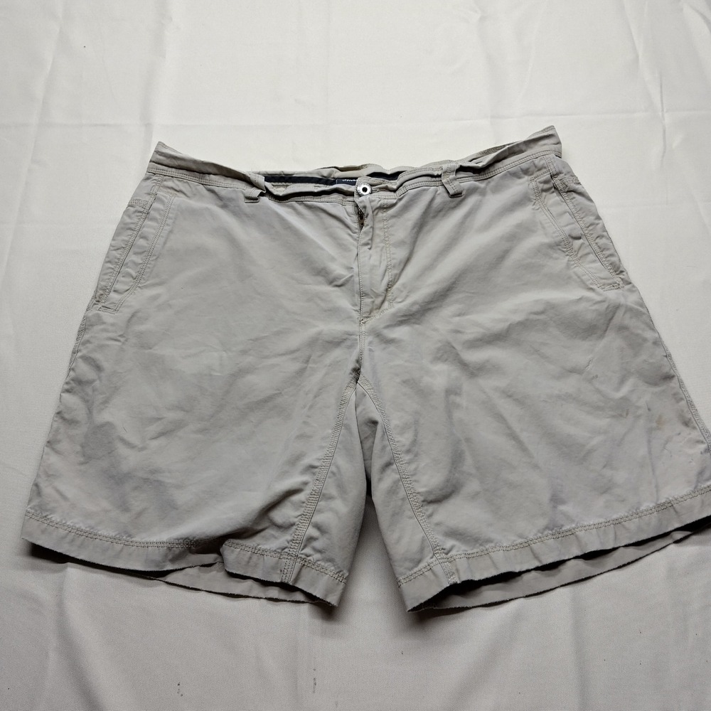 The North Face Mens Khaki Hiking Cargo Shorts Size 40 Tan Tan 9 Inseam